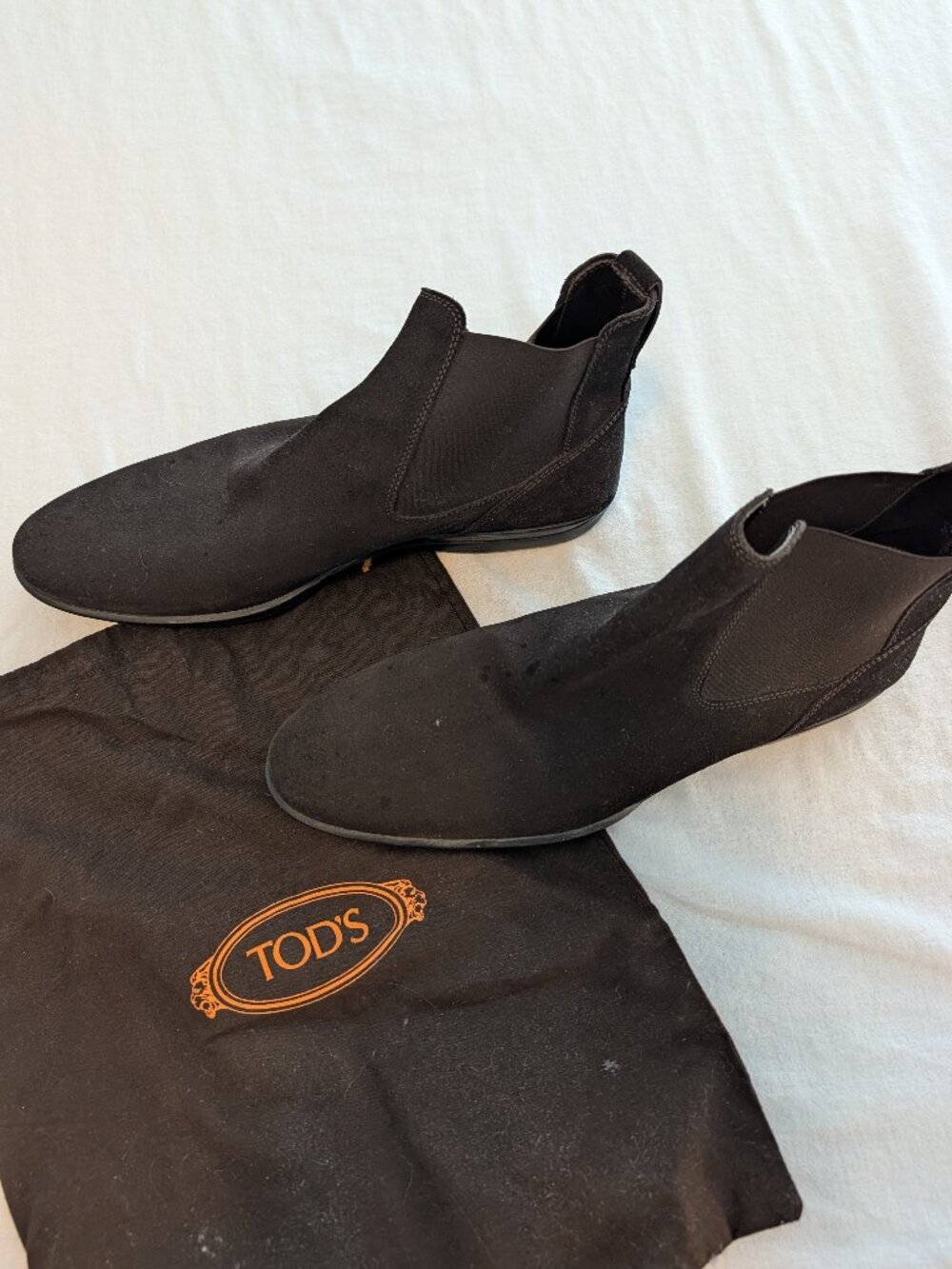 Authentic Tod's Italian Suede Chukka Boots Brown UK 8.5 (Fits US 9.5-10)